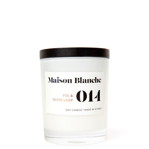 014 Fig & Olive Leaf / Medium Candle