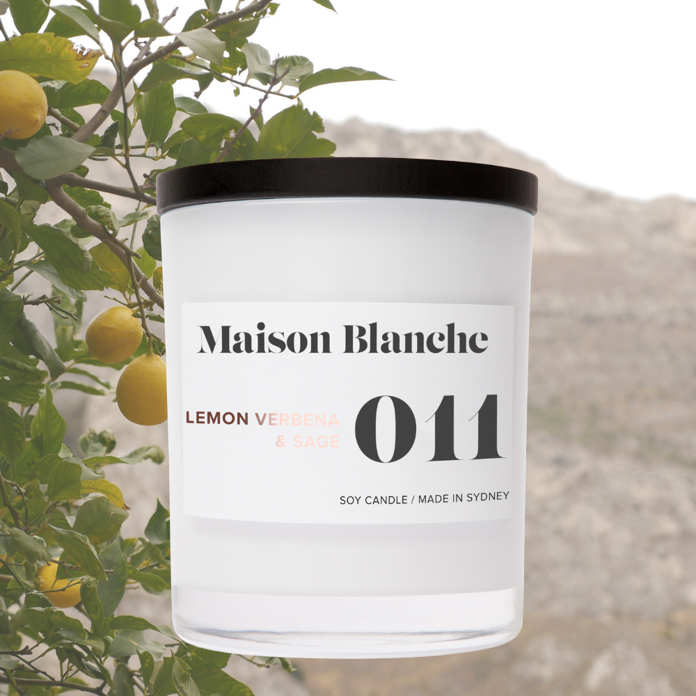 Alternate image for 011 Lemon Verbena & Sage / Large Candle