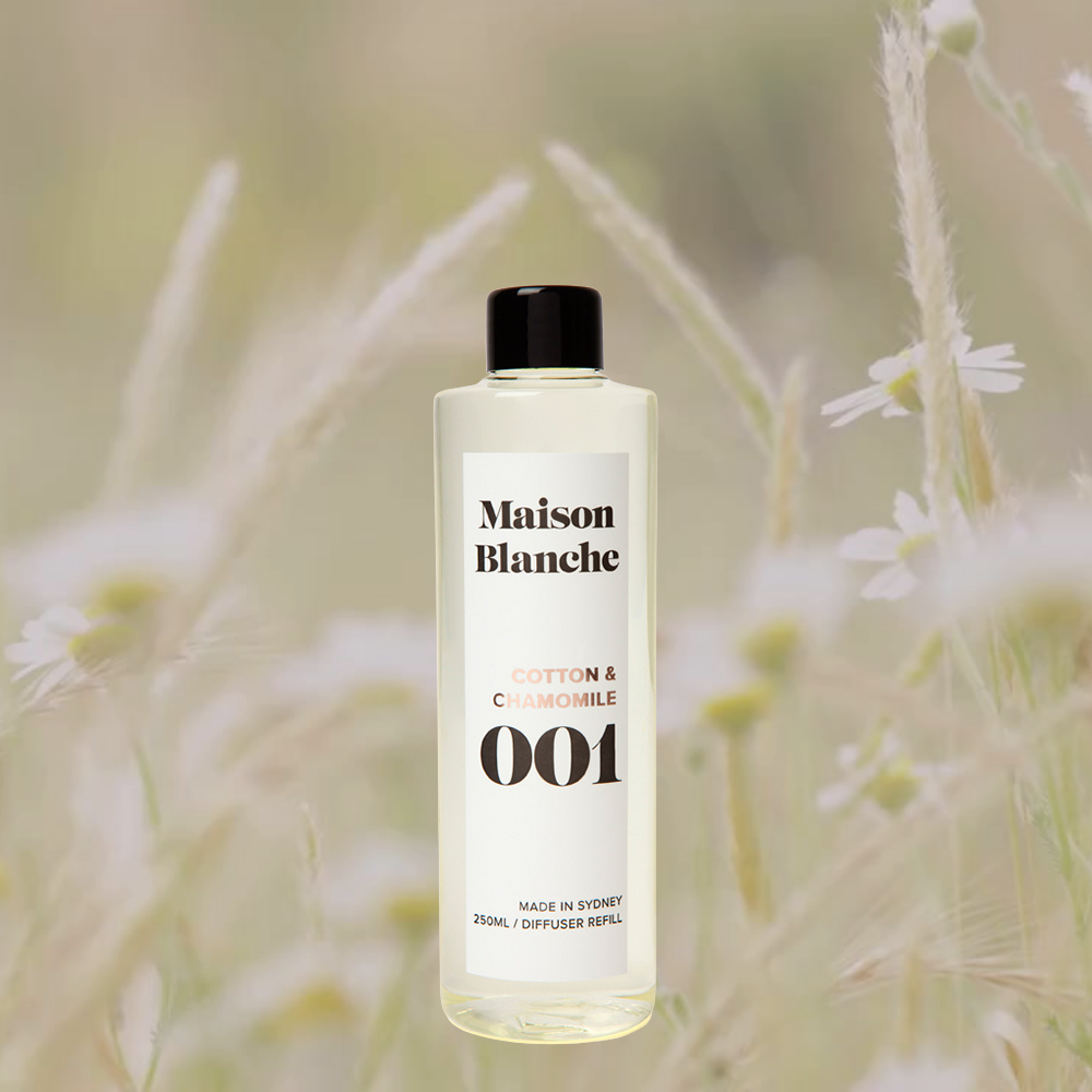 Alternate image for 001 Cotton & Chamomile / Diffuser Refill
