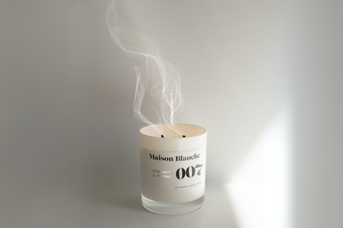 End of candle burn