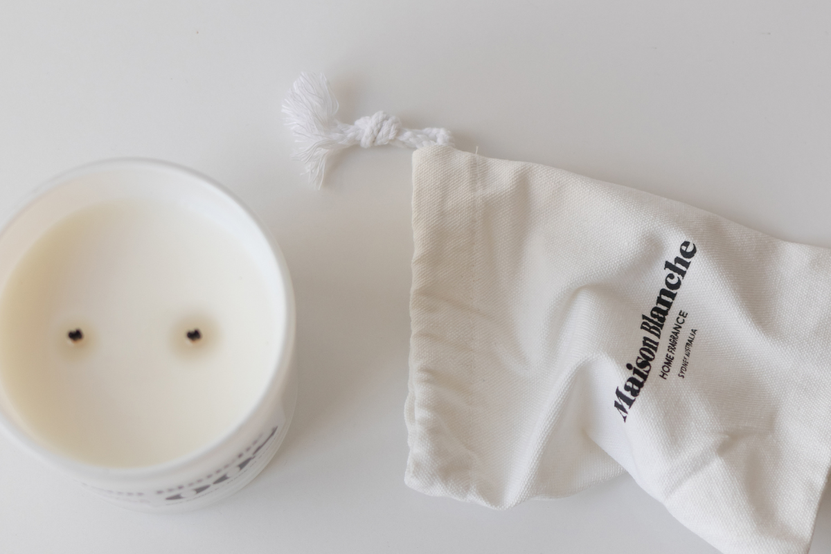 Clean candle glass