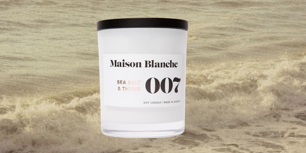 007 Sea Salt and Thyme Large Candle