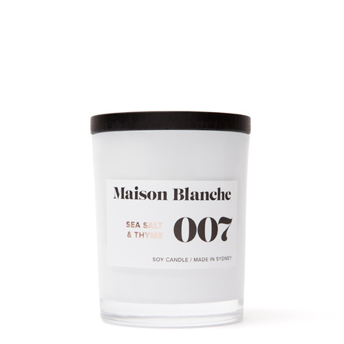 007 Sea Salt & Thyme / Medium Candle