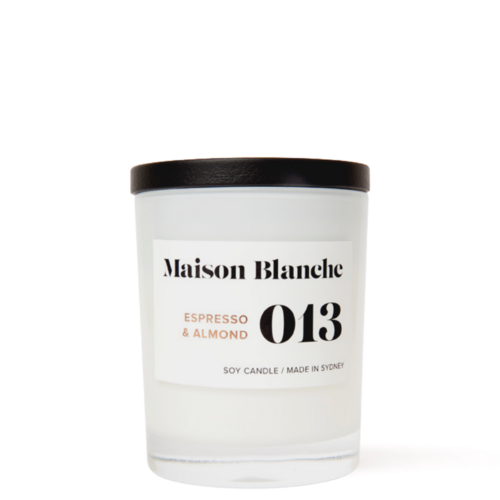 013 Espresso & Almond / Medium Candle