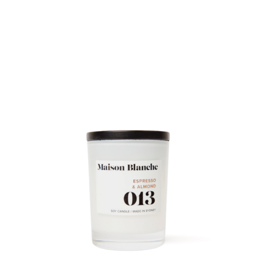 013 Espresso & Almond / Small Candle