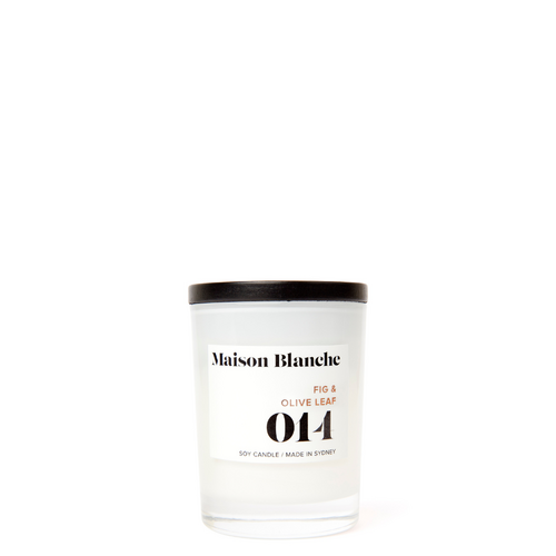 014 Fig & Olive Leaf / Small Candle